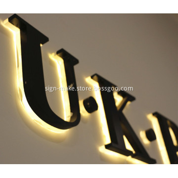Illuminated Shop Signage Sign Lettering
